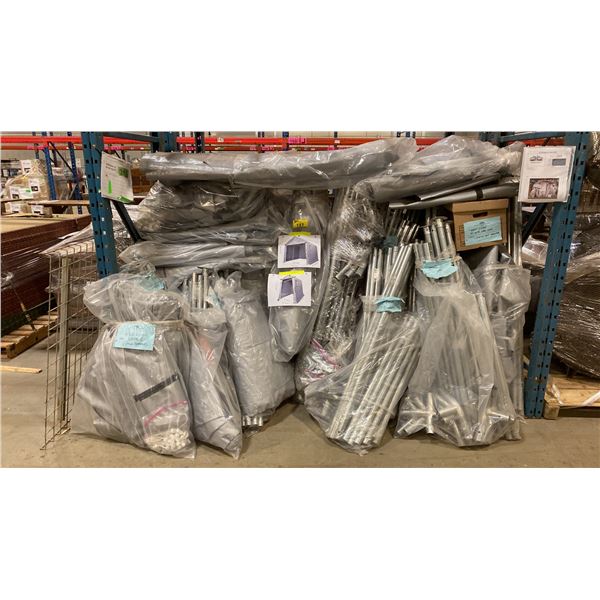 POP-UP FABRIC TENT 12' X 7' X 7.36'