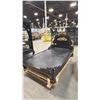 Image 2 : ORNATE CHINESE DRAGON MOTIF DOUBLE SIZE BED FRAME