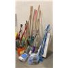 Image 2 : ASSORTED TOOLS INCLUDING; BROOMS, MOPS & BUCKETS, SHOVELS & MORE