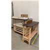 Image 1 : PORTABLE ORGANIZER WITH FABRIC & PAPER CONTENTS, HALL TABLE & MORE