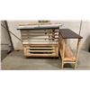 Image 2 : PORTABLE ORGANIZER WITH FABRIC & PAPER CONTENTS, HALL TABLE & MORE