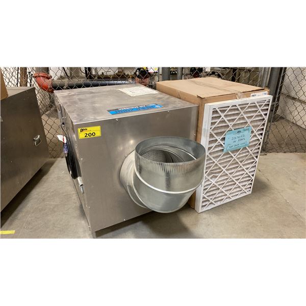 DRIEAZ HEPA 2000 AIR SCRUBBER WITH BOX OF AIR FILTERS