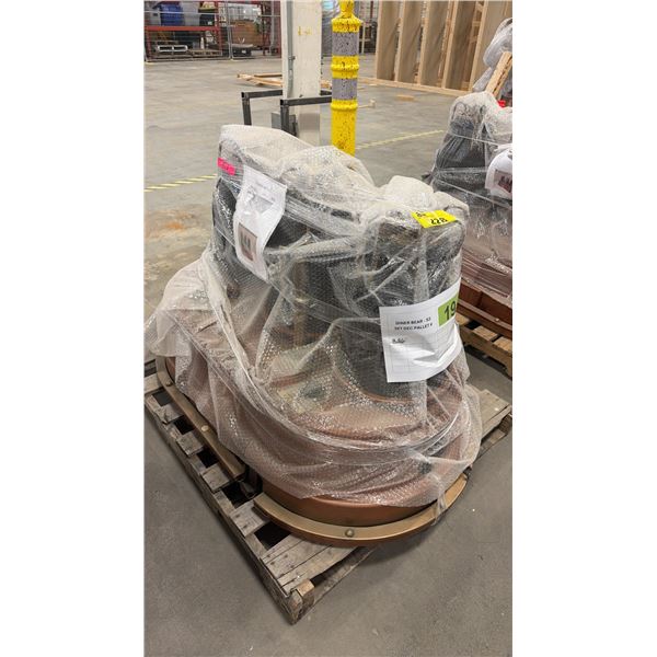 PALLET OF SHOW PROPS