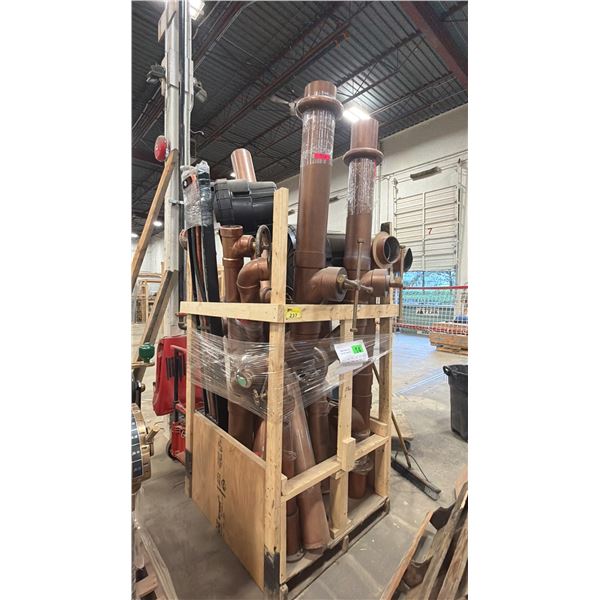 PALLET OF ASSORTED STEAM BOAT PROPS