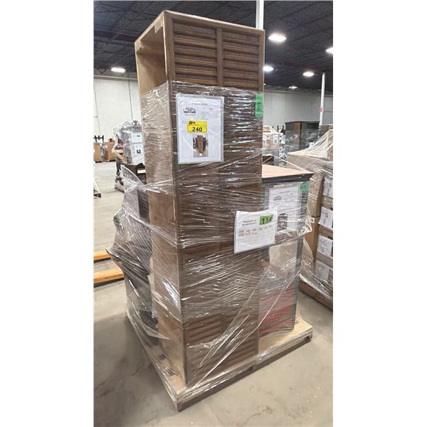 PALLET OF ASSORTED SHOW PROP FURNITURE