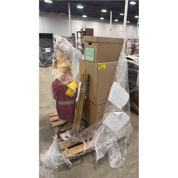 PALLET OF ASSORTED SHOW PROPS