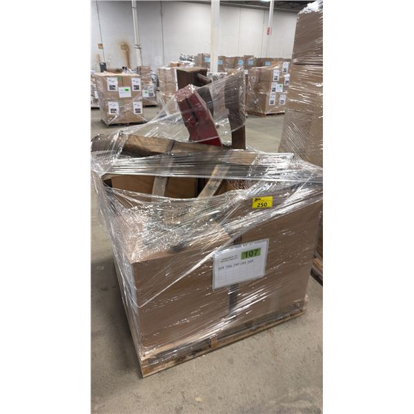 PALLET OF ASSORTED SHOW PROPS & FURNITURE