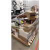 Image 1 : PALLET OF ASSORTED ITEMS INCLUDING; CHRISTMAS TREE, HEATER & MORE