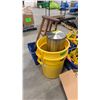 Image 4 : PALLET OF ASSORTED ITEMS INCLUDING; WASTE BINS, EXTENSION CORDS, STOOL & MORE