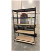 Image 1 : 5-TIER WOODEN SHELVING UNIT