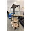 Image 2 : 5-TIER WOODEN SHELVING UNIT