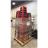 Image 2 : PALLET OF STACKING STOOLS