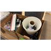 Image 2 : ASSORTED ITEMS INCLUDING; STATIONARY, SHRINK WRAP, CLIPBOARDS & MORE