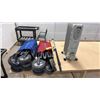 Image 1 : (2) FOLDING WAGONS & PORTABLE RADIATOR HEATER