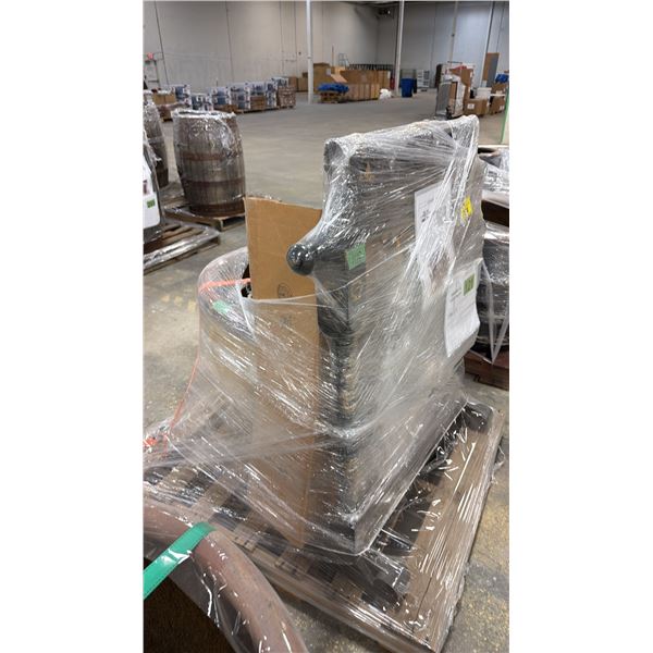 PALLET OF ASSORTED SHOW PROPS & FURNITURE