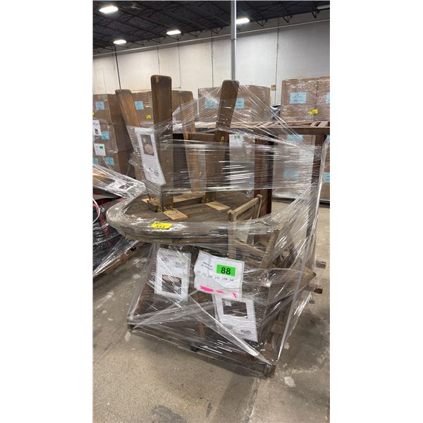 PALLET OF ASSORTED SHOW PROP FURNITURE