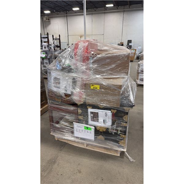 PALLET OF ASSORTED SHOW PROPS & FURNITURE