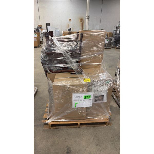 PALLET OF ASSORTED SHOW PROPS & FURNITURE