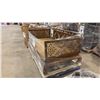 Image 2 : PALLET OF ORNATE BENCH