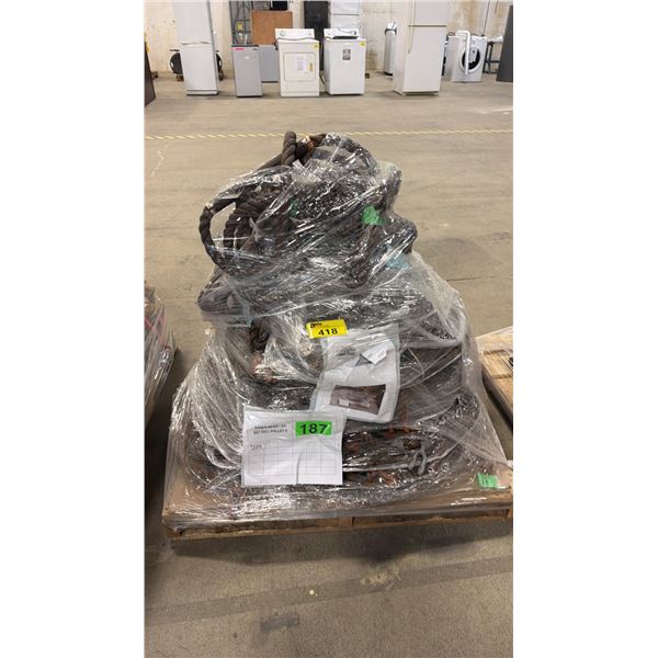 PALLET OF ASSORTED SHOW PROP ROPE