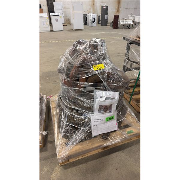 PALLET OF ASSORTED SHOW PROP FURNITURE