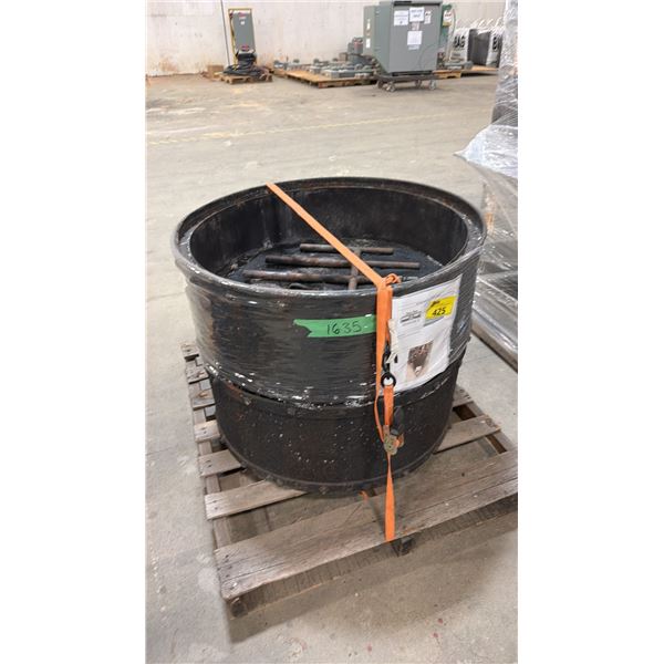 PALLET OF BBQ PIT PROP