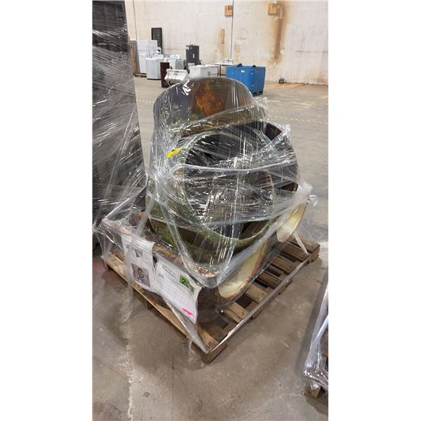 PALLET OF ASSORTED SHOW PROPS & FURNITURE