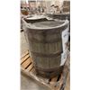 Image 2 : PALLET OF (2) SHOW PROP OAK BARRELS