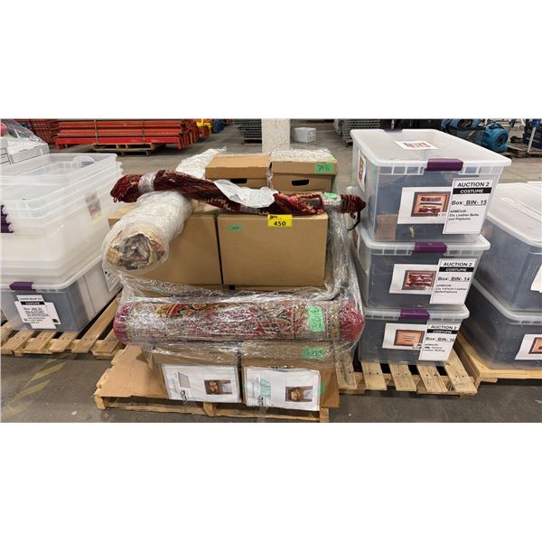 PALLET OF ASSORTED SHOW PROPS
