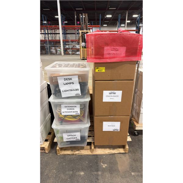 PALLET OF ASSORTED SHOW PROPS