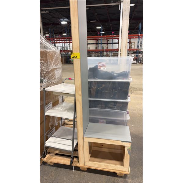 PALLET OF ASSORTED SHOW PROPS & FURNITURE