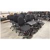 Image 2 : (16) ASSORTED ROLLING OFFICE CHAIRS