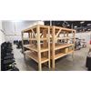 Image 2 : (5) 4-TIER SHELVING UNITS