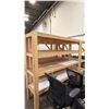 Image 3 : (5) 4-TIER SHELVING UNITS