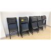 Image 1 : ASSORTED FOLDING CHAIRS