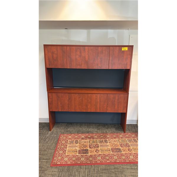 (2) DESK TOP CABINETS