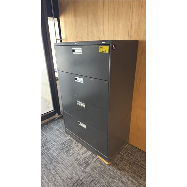 4-DRAWER METAL FILE CABINET