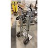 Image 2 : COSCO ADJUSTABLE 4-WHEEL HAND TRUCK