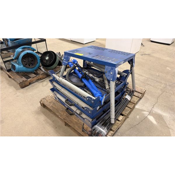 PALLET OF ROK FOLDING WORK TABLES