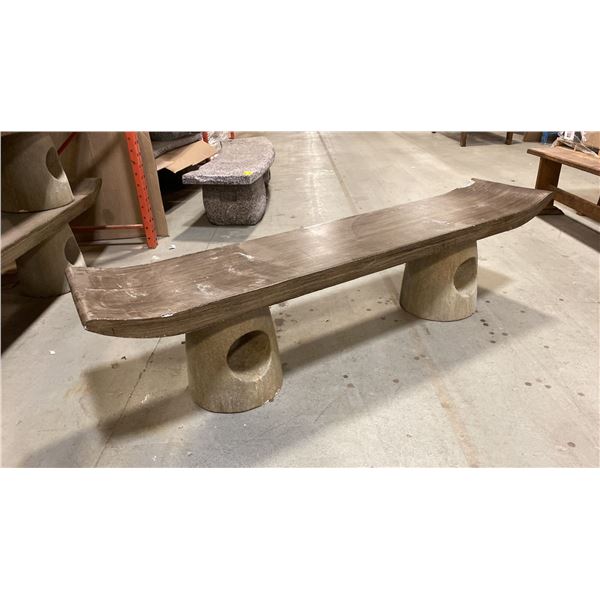 BENCH SHOW PROP 81"L X 17.5"W X 21.5" H