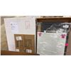 Image 2 : ASSORTED LARGE TRANSPORT BOXES, A-FRAME SIGN & MORE