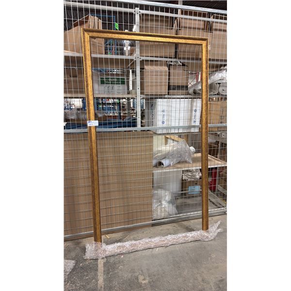 LARGE GOLD PAINTED FRAME