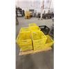 Image 1 : PALLET OF ASSORTED MILK CRATES