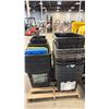 Image 2 : PALLET OF ASSORTED TOTES (NO LIDS)