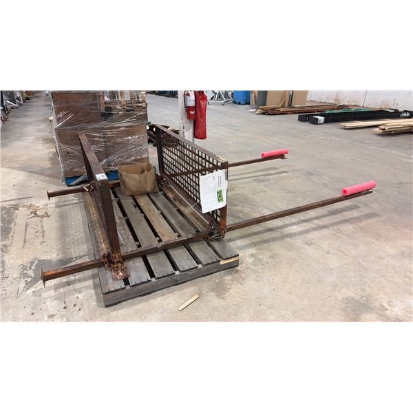 PALLET OF METAL JAIL CELL STYLE BUNK BED