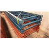 Image 2 : APPROX (12) PALLET RACKING UPRIGHTS, , 198"L X 44"