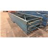 Image 2 : (8) PALLET RACKING UPRIGHTS, 198"L X 44"W