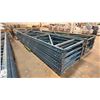 Image 2 : (9) PALLET RACKING UPRIGHTS, 198"L X 44"W