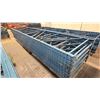 Image 2 : (8) PALLET RACKING UPRIGHTS, 198"L X 44"W