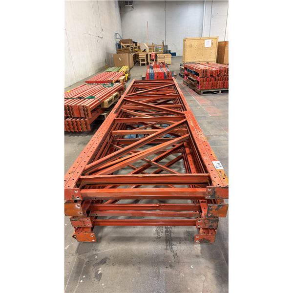 (7) PALLET RACKING UPRIGHTS 183" H X 42" W